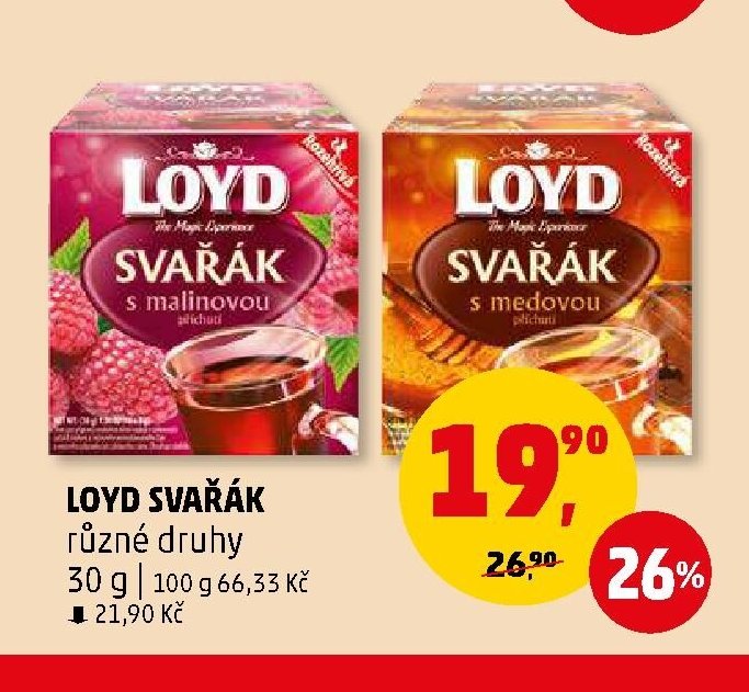 Loyd Svařák různé druhy