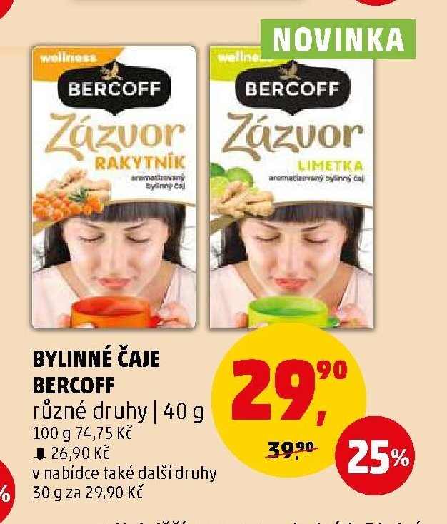 Bylinné čaje Bercoff