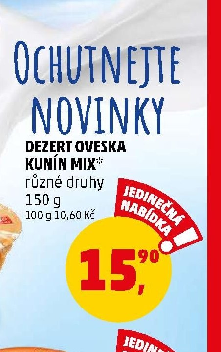 Dezert Oveska Kunín mix