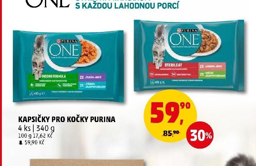 Kapsičky pro kočky Purina
