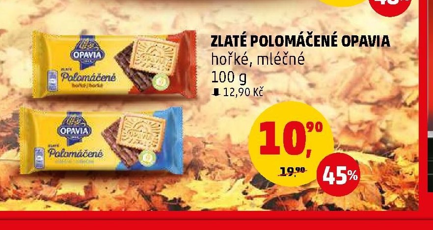 Zlaté polomáčené Opavia