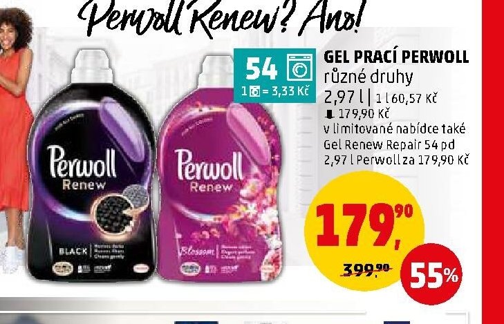 Gel prací Perwoll