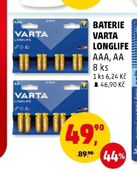 BATERIE VARTA LONGLIFE