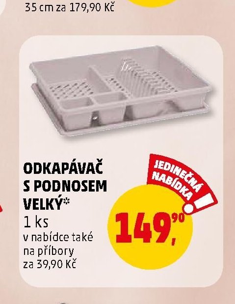 ODKAPÁVAČ S PODNOSEM