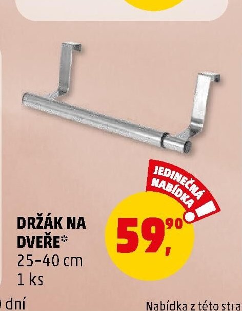 DRŽÁK NA DVEŘE