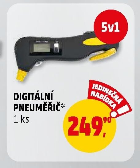DIGITÁLNÍ PNEUMĚŘIČ