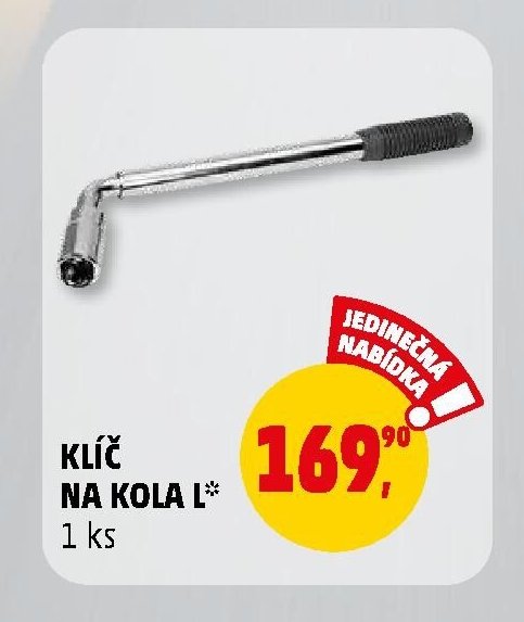 KLÍČ NA KOLA L