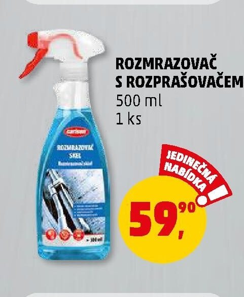 ROZMRAZOVAČ S ROZPRAŠOVAČEM 500 ml