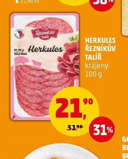 HERKULES ŘEZNÍKŮV TALÍŘ