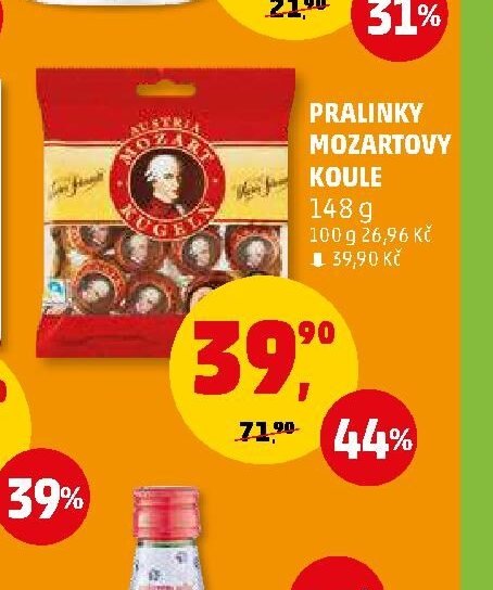 PRALINKY MOZARTOVY KOULE