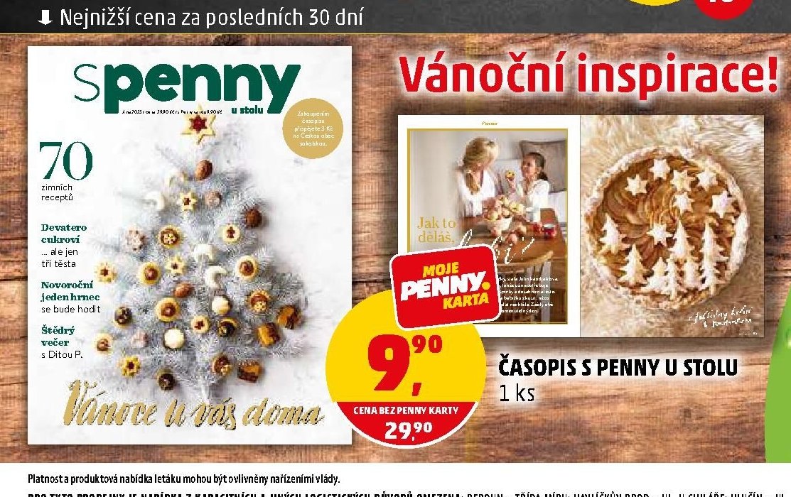 ČASOPIS S PENNY U STOLU 1 ks