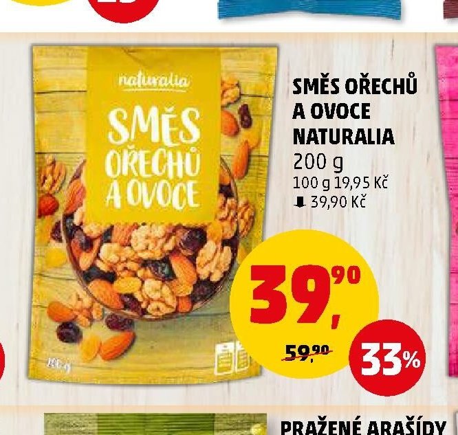 Směs ořechů a ovoce Naturalia