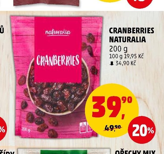Cranberries Naturalia