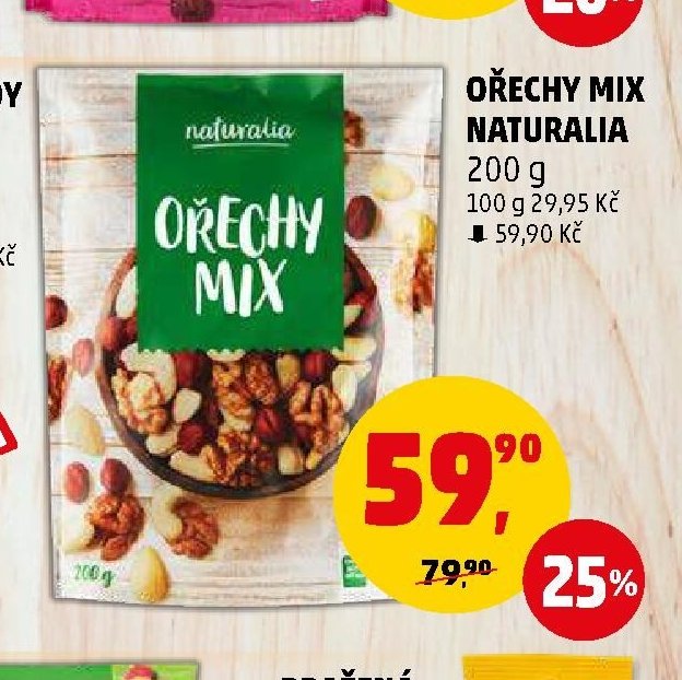 Ořechy mix Naturalia