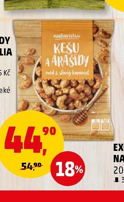 Kešu a arašídy Naturalia