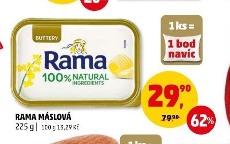 Rama máslová