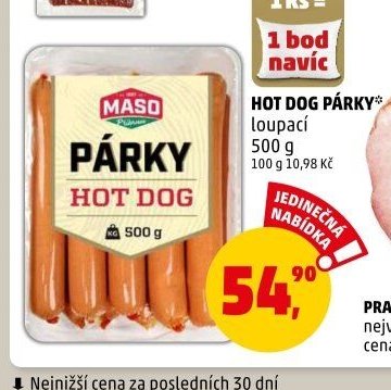 Hot dog párky
