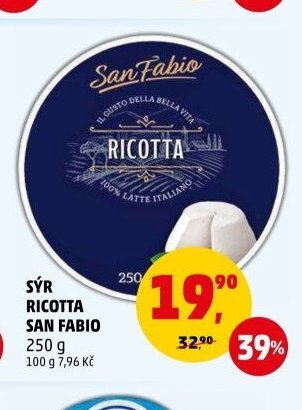 SÝR RICOTTA SAN FABIO