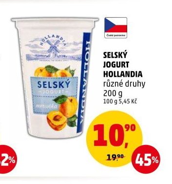 SELSKÝ JOGURT HOLLANDIA