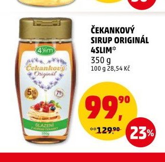 Čekankový sirup Originál 4slim