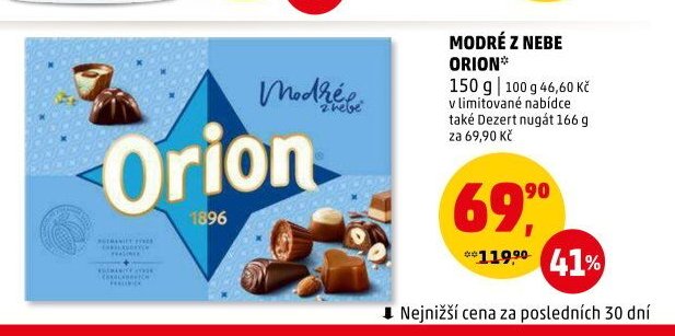 Modré z nebe Orion