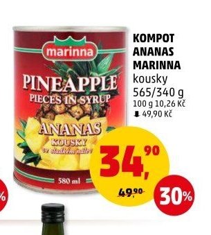 Kompot ananas Marinna