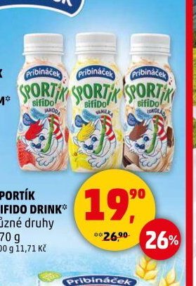 Sportík Bifido Drink