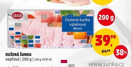Dušená šunka výběrová
