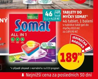 Tablety do myčky Somat