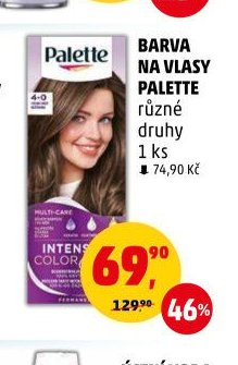 BARVA NA VLASY PALETTE různé druhy 1 ks