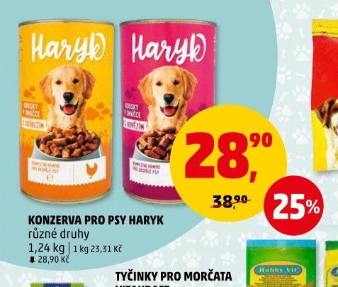Konzerva pro psy Haryk