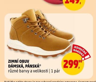 Zimní obuv dámská, pánská