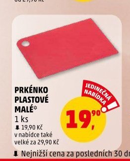 Prkénko plastové malé