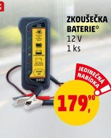 ZKOUŠEČKA BATERIE 12 V