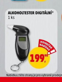 ALKOHOLTESTER DIGITÁLNÍ