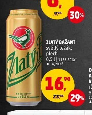 ZLATÝ BAŽANT SVĚTLÝ LEŽÁK 0,5 l