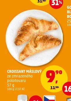 Croissant máslový