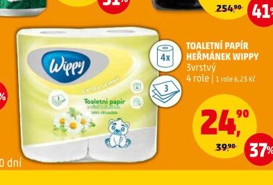 Toaletní papír Wippy