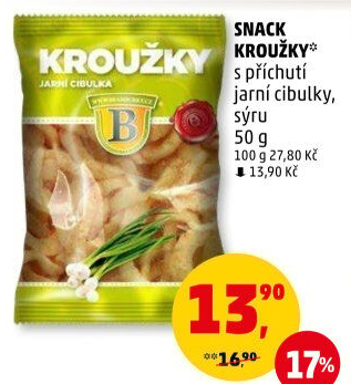 Kroužky Bramborárna Zykmund