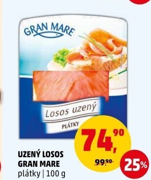 Losos uzený Gran Mare