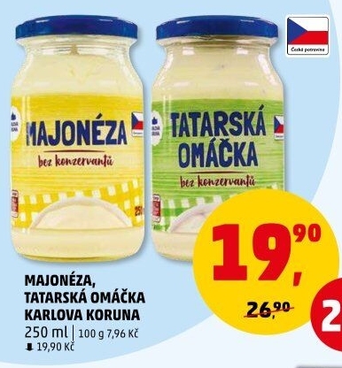 Majonéza Karlova Koruna