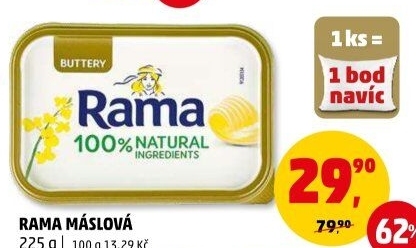 Margarín máslová příchuť Rama