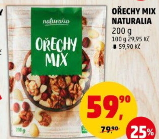 Ořechový mix Naturalia