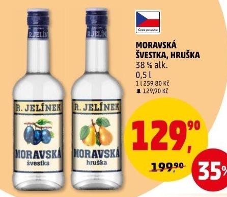 Pálenka Švestka Moravská Rudolf Jelínek