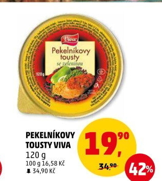 Pekelníkovy tousty Viva
