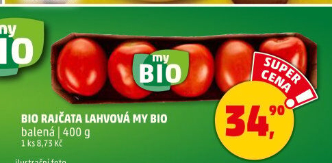 Rajčata lahvová bio My BIO