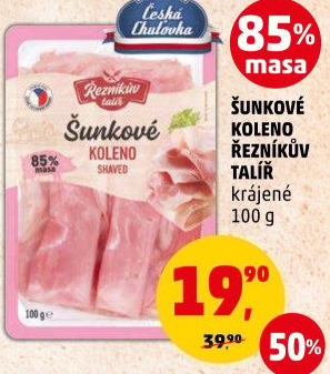 Salám šunkový Řezníkův talíř