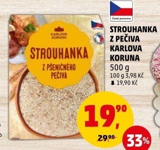 Strouhanka Karlova Koruna