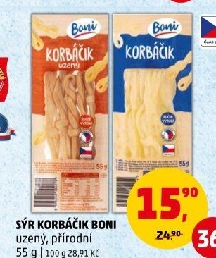 Sýr Korbáčky Boni