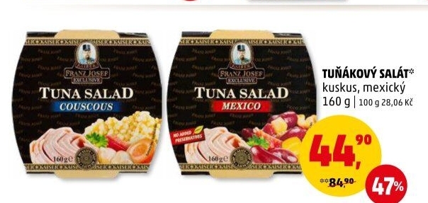Tuňákový salát Exclusive Franz Josef Kaiser